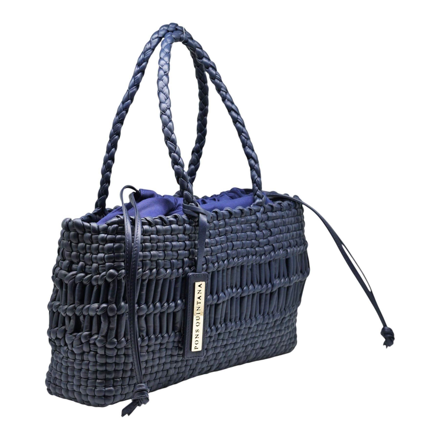 Vic Matie V250 Τσάντα Ώμου Ανάγλυφη - Azulon