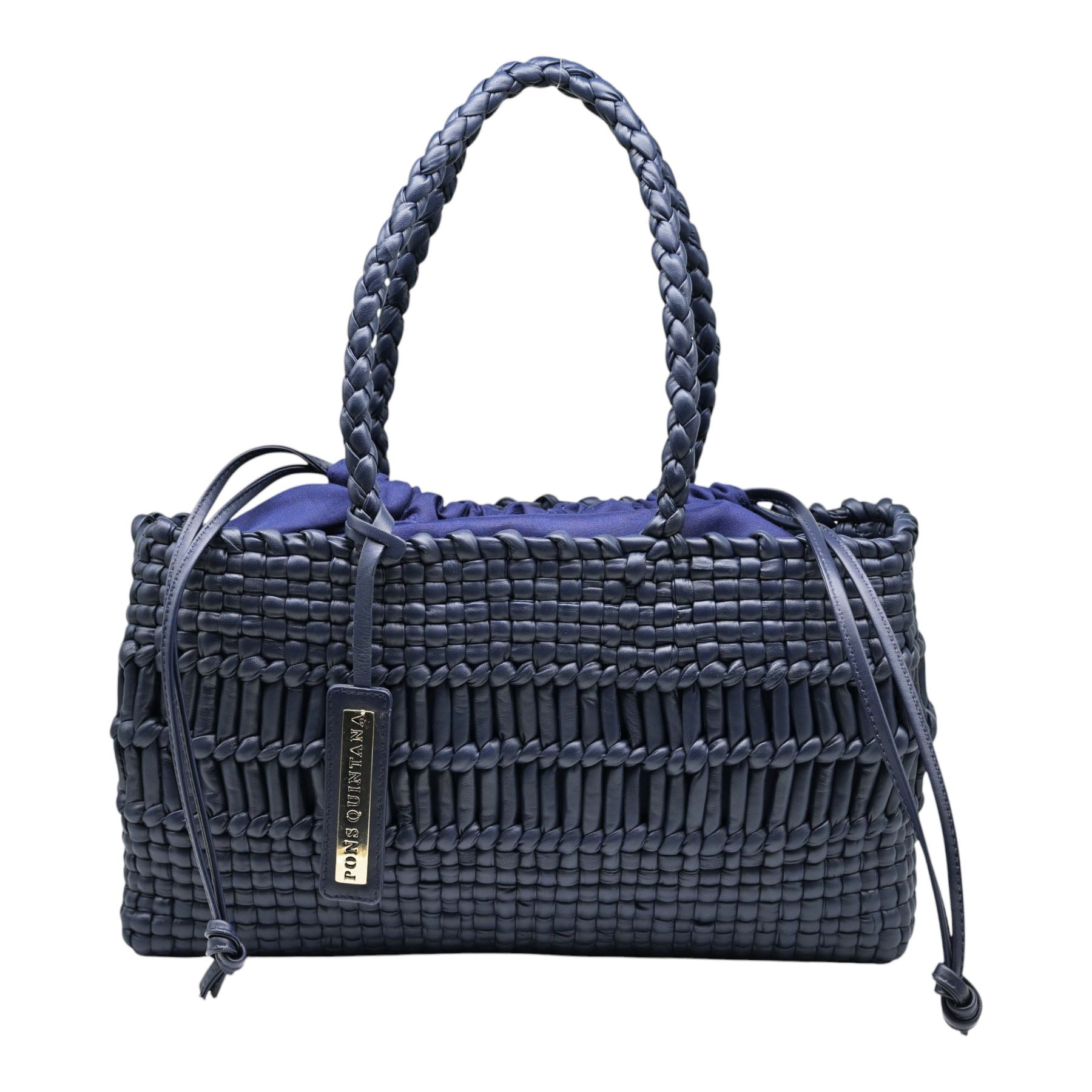 Vic Matie V250 Τσάντα Ώμου Ανάγλυφη - Azulon