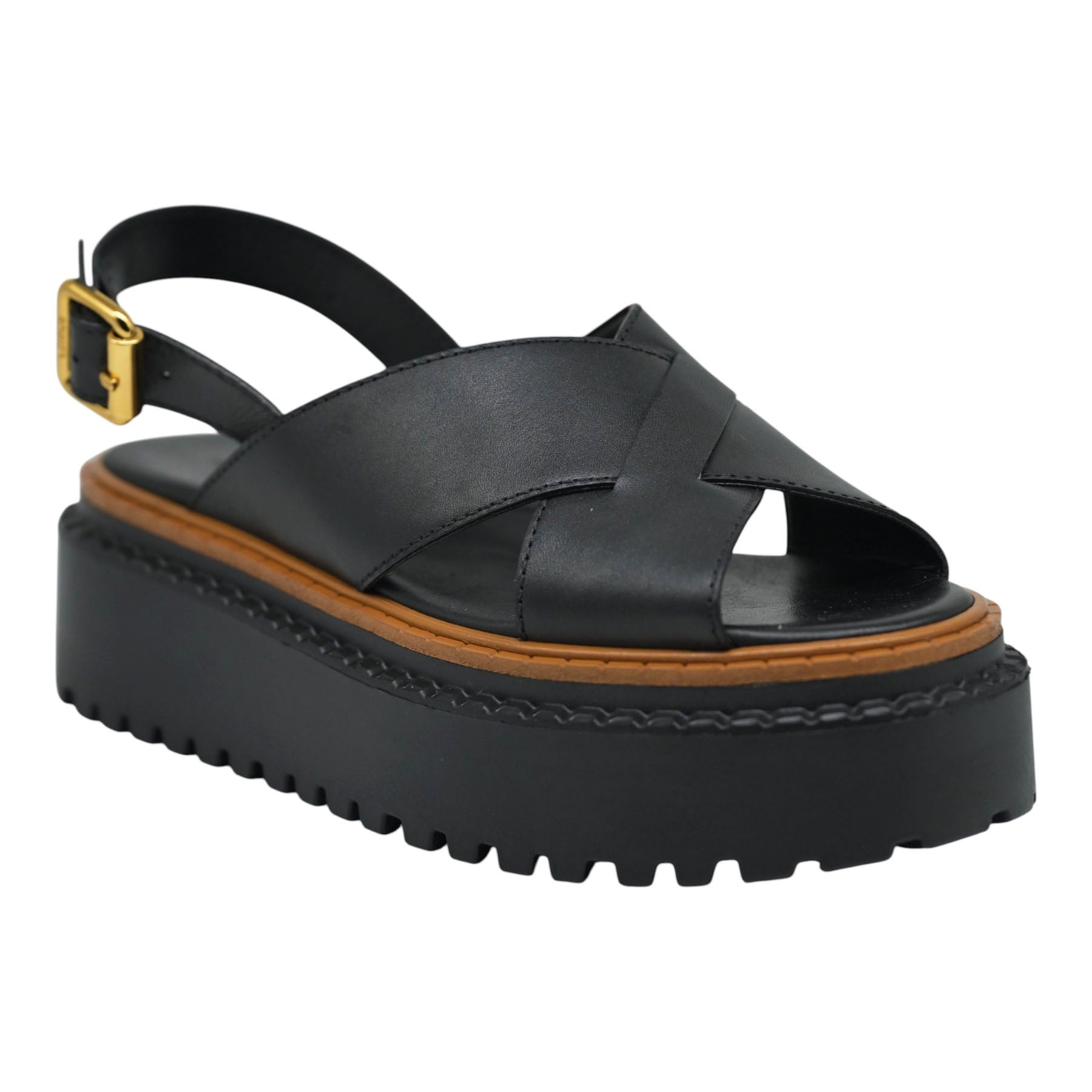 Schutz 22491 Πέδιλα με Chunky Σόλα - Μαύρα
