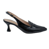 Galleria di Scarpe 512 Slingback Γόβες με Τακούνι Καμπάνα - Μαύρα