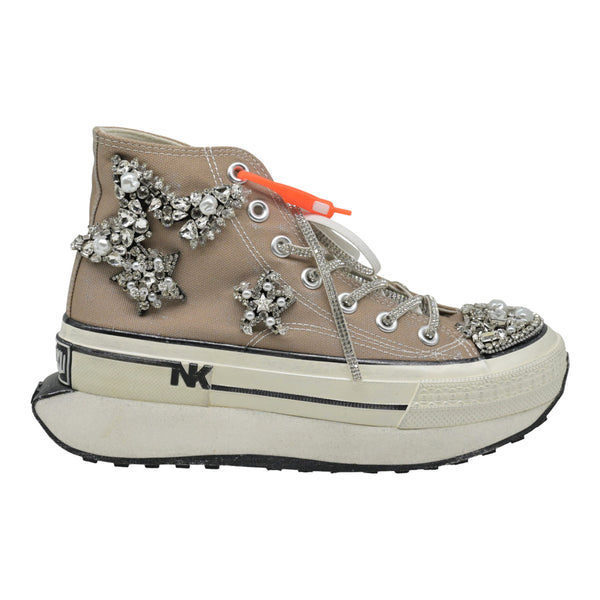 Nan-ku DFA-03 Sneakers Δίπατα με Κρύσταλλα - Taupe