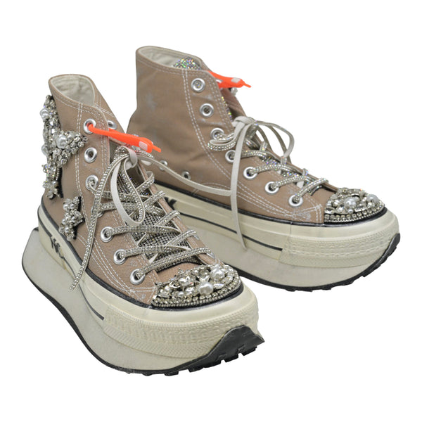 Nan-ku DFA-03 Sneakers Δίπατα με Κρύσταλλα - Taupe