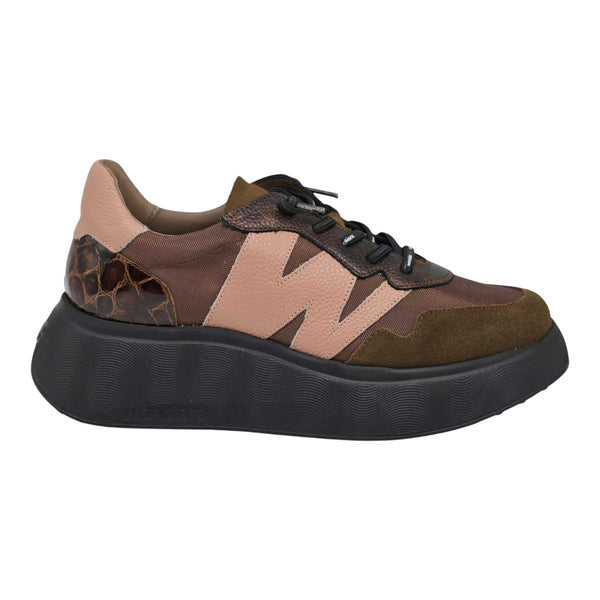 Wonders 3631 Sneakers Δίπατα με W - Cognac