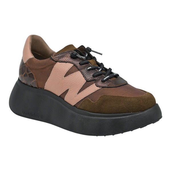 Wonders 3631 Sneakers Δίπατα με W - Cognac