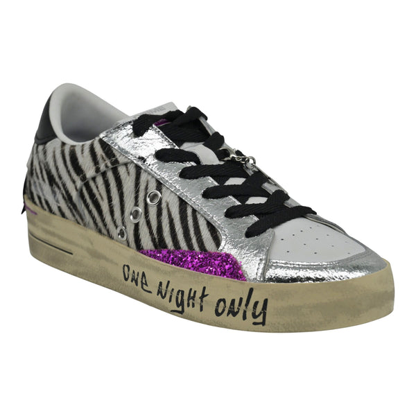 Crime 25107 Sneakers με Ρίγες - Άσπρα