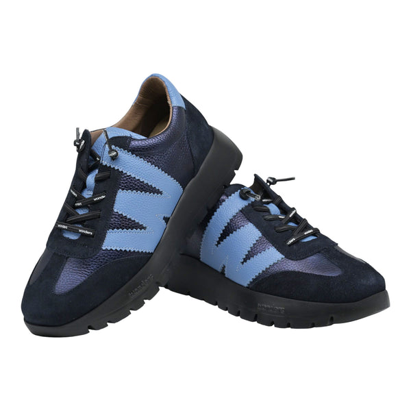 Wonders 2476 Sneakers με W - Μπλέ