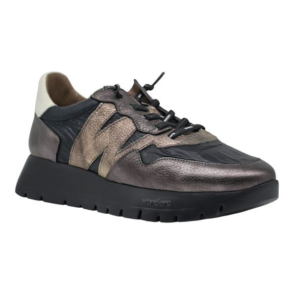 Wonders 2491 Sneakers με W - Plomo Negro