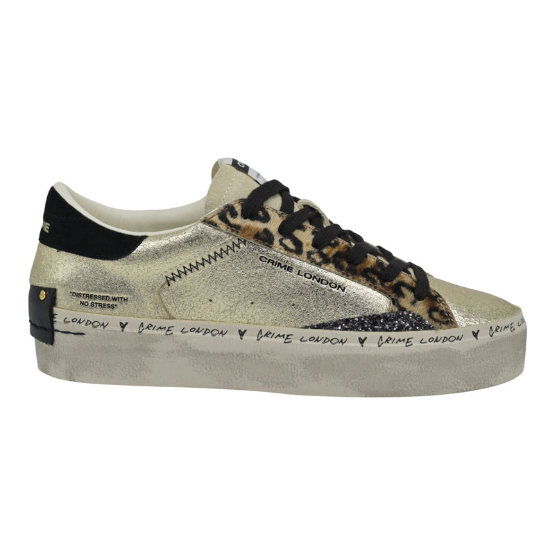 Crime 25071 Sneakers Μεταλλικά - Platino