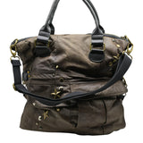 Stefano Ghilardi HP1 Τσάντα Hobo με Τρουκς - Καφέ