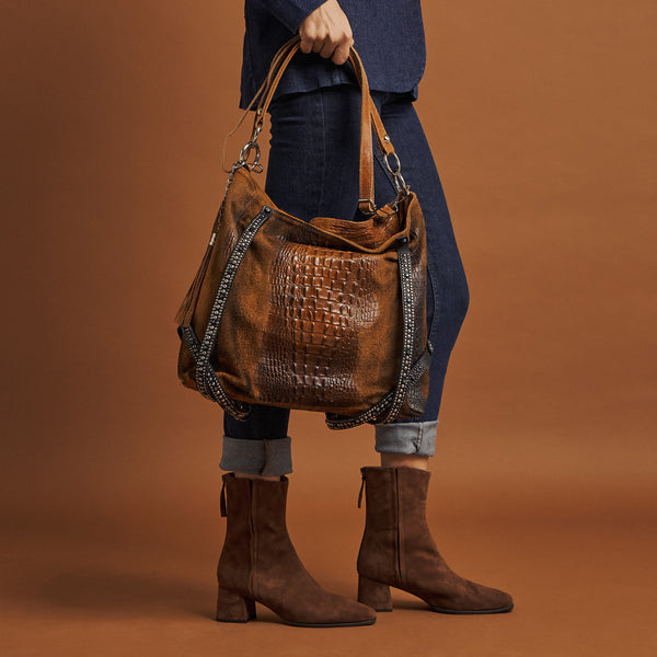 Stefano Ghilardi Shila Τσάντα Shopping με Τρούκς - Ταμπά