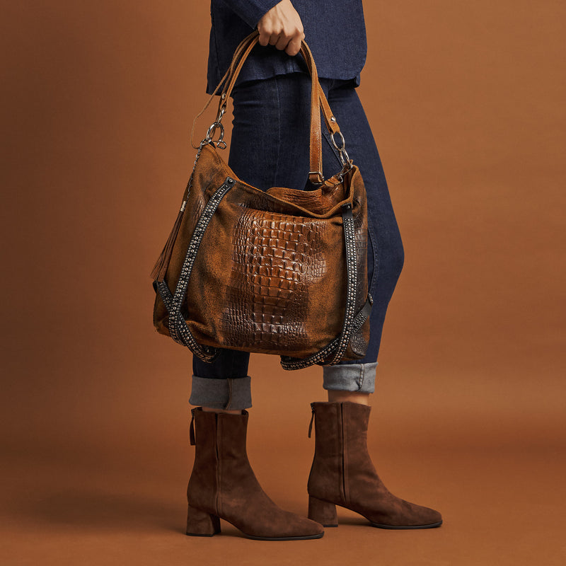 Stefano Ghilardi Shila Τσάντα Shopping με Τρούκς - Ταμπά