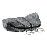 Twenty Fourhaitch Mirach Τσάντα Clutch με Διακοσμητικές Πέτρες - Ασημί