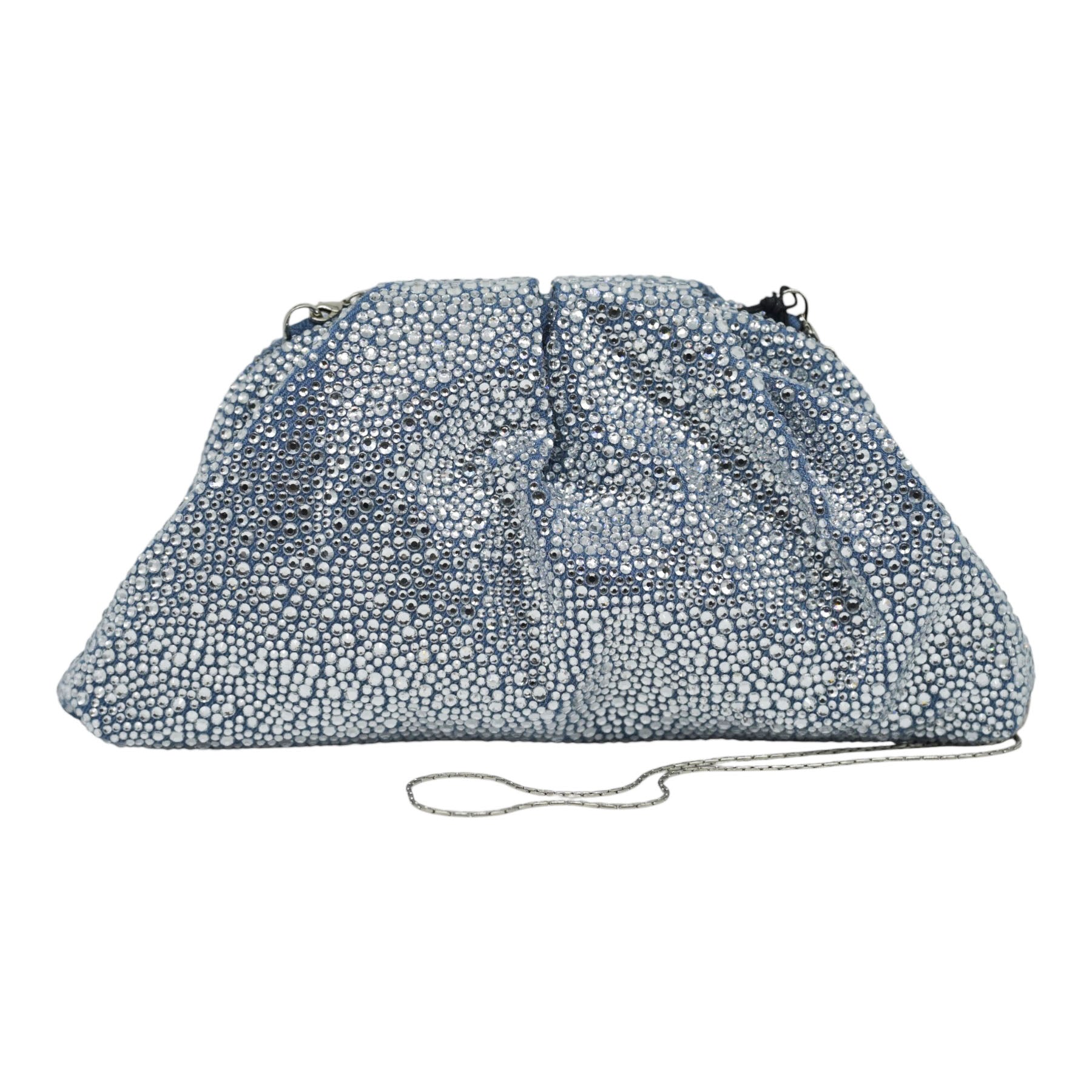 Twenty Fourhaitch Cambridge Τσάντα Pouch με Πέτρες - Γαλάζια