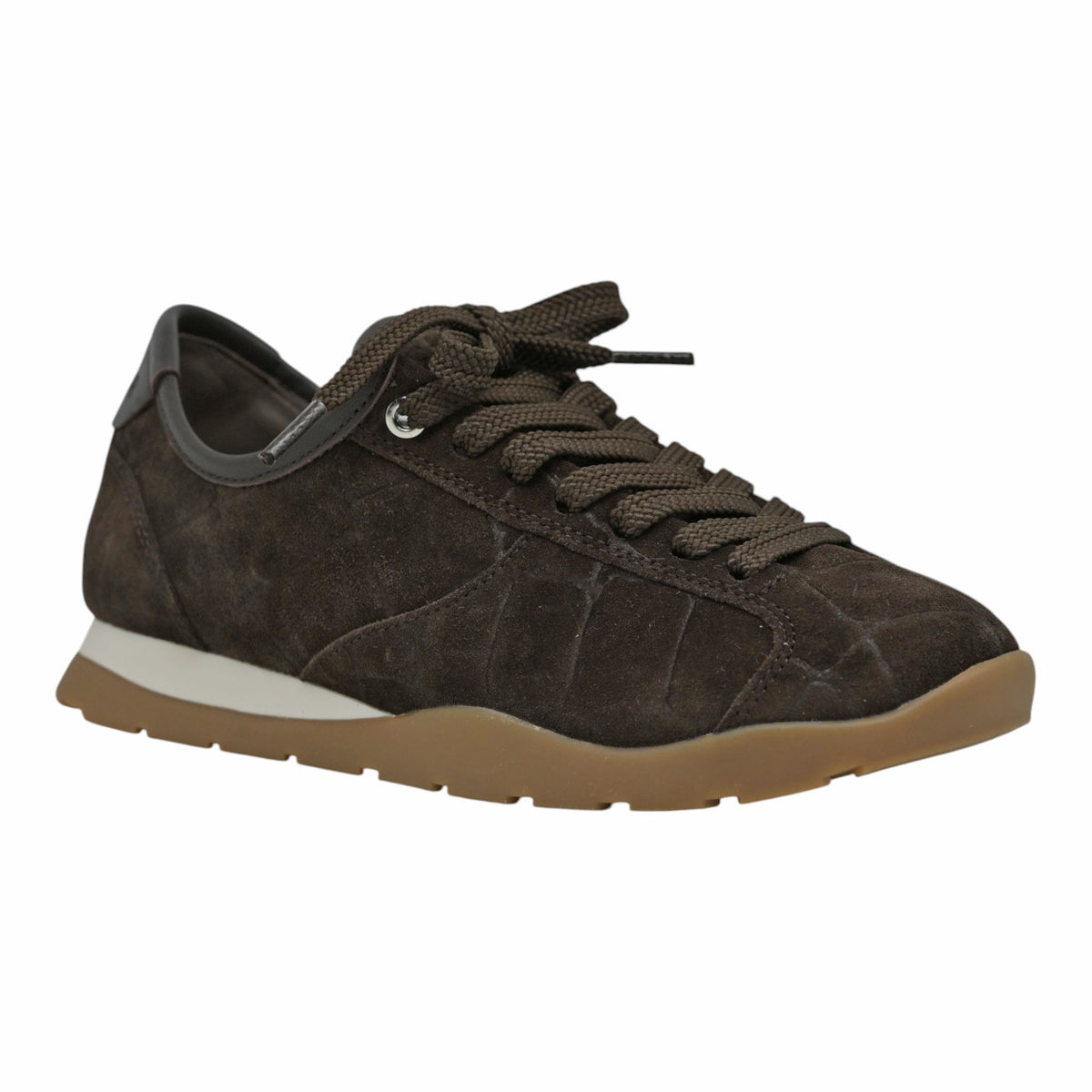 Unisa Dami Sneakers Ανάγλυφα - Καφέ Σουέντ