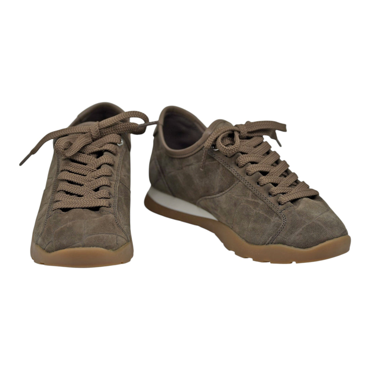 Unisa Dami Sneakers Ανάγλυφα - Taupe Σουέντ