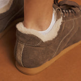 Unisa Dapse Sneakers με Γαζιά - Taupe Σουέντ