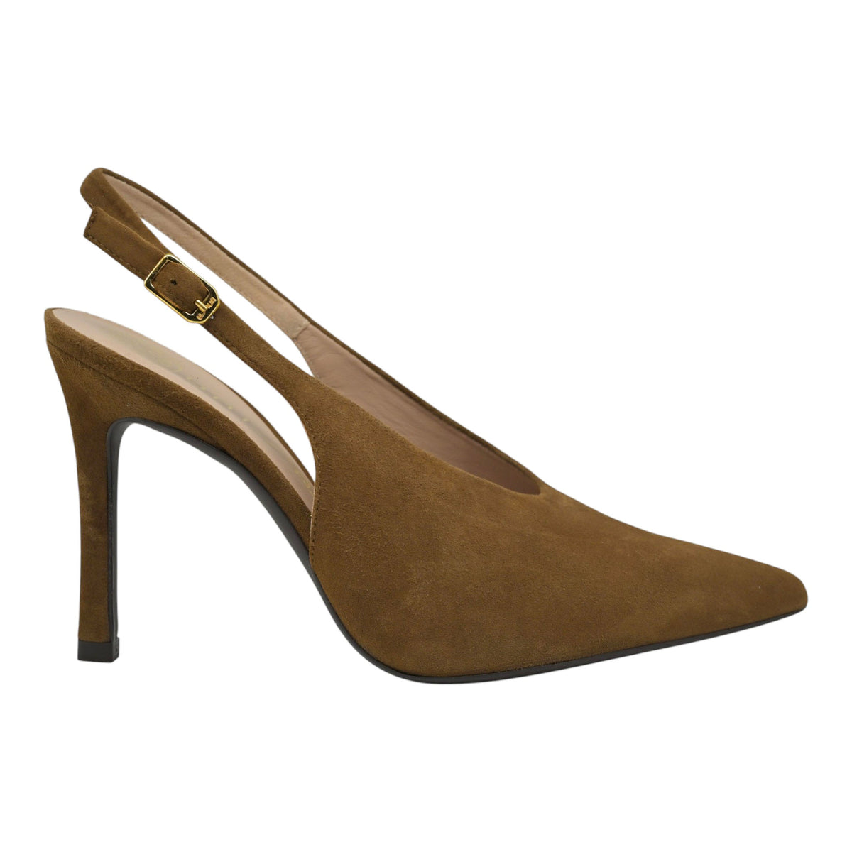 Unisa Tabar Γόβες Slingback - Nocciola Σουέντ
