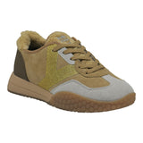 Keh Noo 9761 Vintage Sneakers - Κάμελ Σουέντ