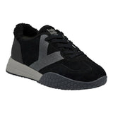 Keh Noo 9761 Vintage Sneakers - Μαύρο Σουέντ