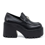 Windsor Smith Livid Loafers Chunky με Τόκα - Μαύρα