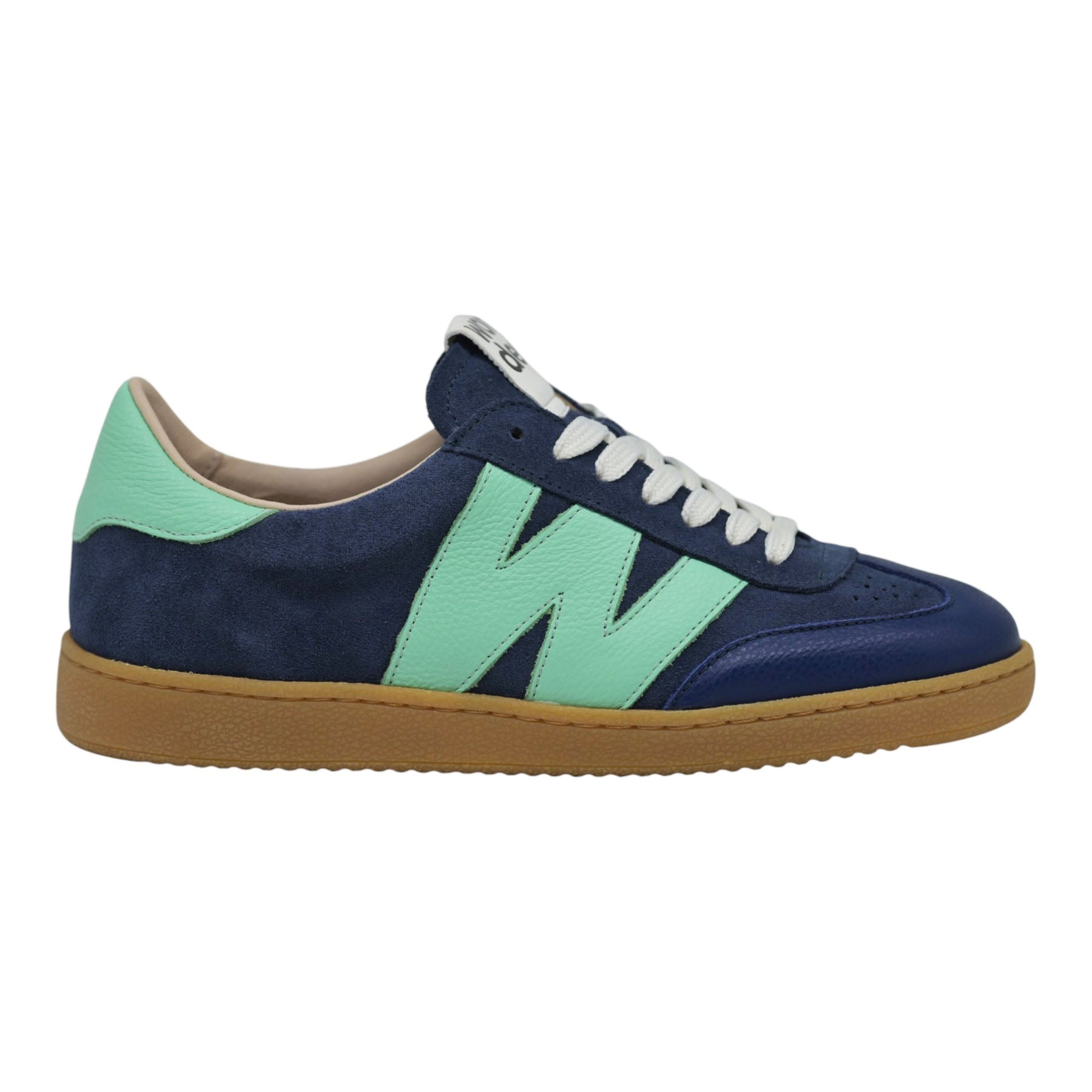 Wonders 2001 Sneakers με W - Μπλέ Σουέντ