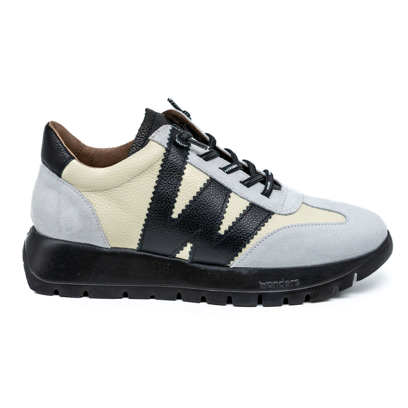 Wonders 2476 Sneakers με W - Άσπρα