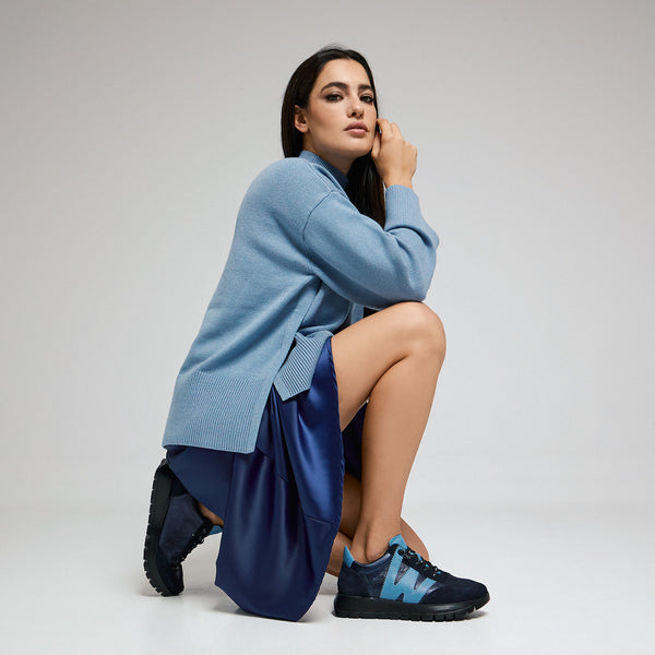 Wonders 2476 Sneakers με W - Μπλέ