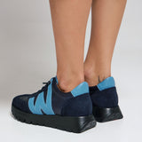 Wonders 2476 Sneakers με W - Μπλέ