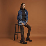 Wonders 4904 Μπότες Lace Up με Τακούνι - Testa Καστόρ