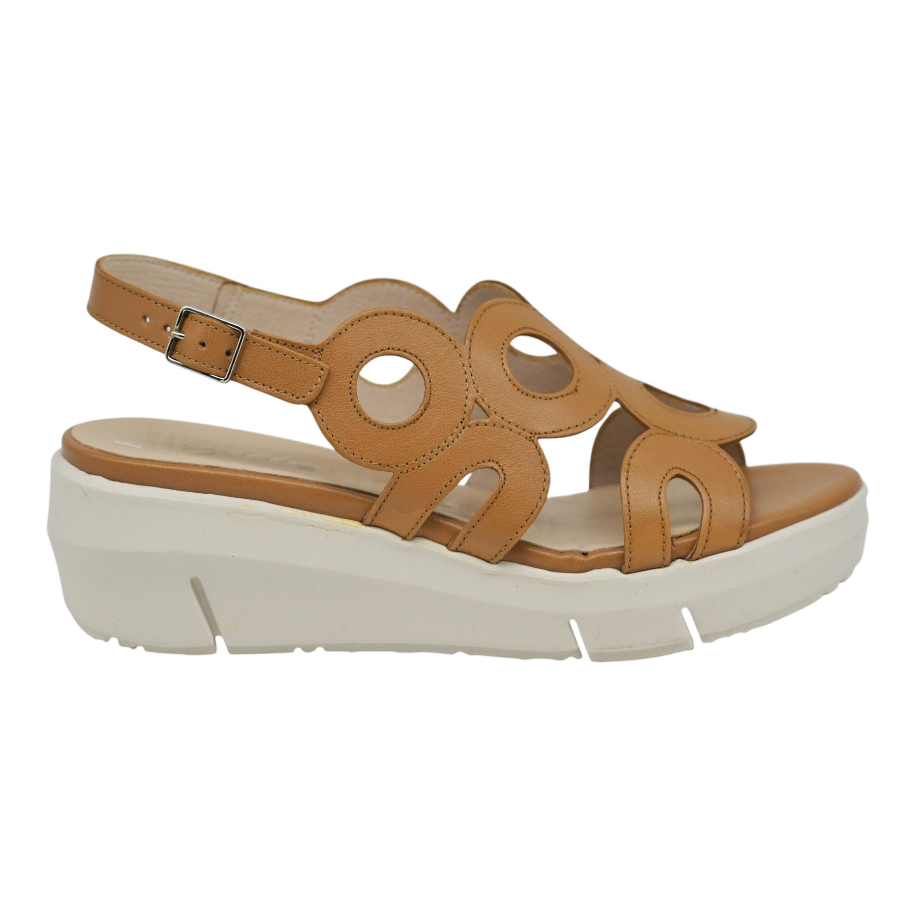 Wonders 8282 Πλατφόρμες Slingback με Ανοίγματα - Cuero
