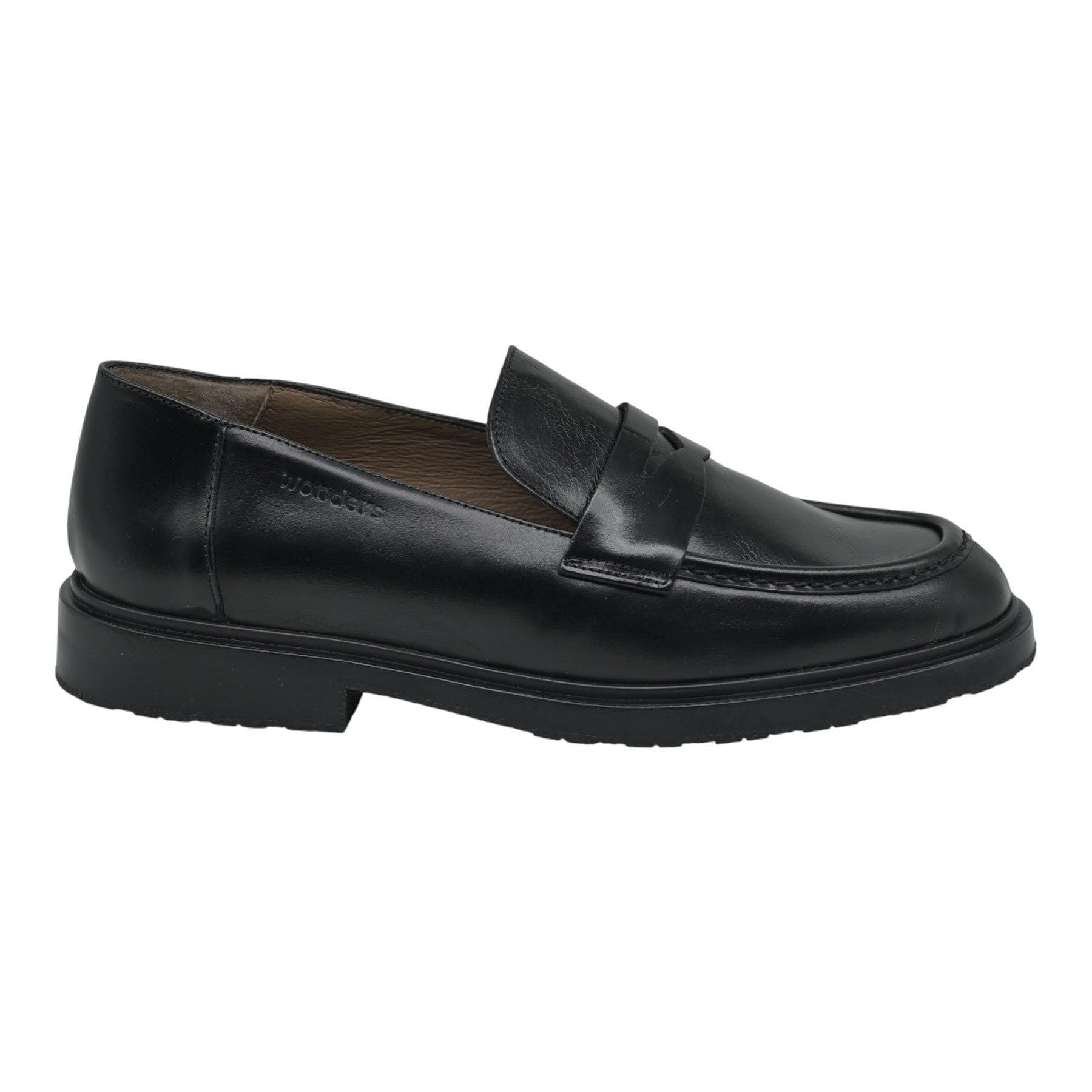 Wonders 9104 Loafers Κλασικά - Μαύρα