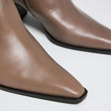 Zinda 3225 Μποτάκια Western Polished - Taupe