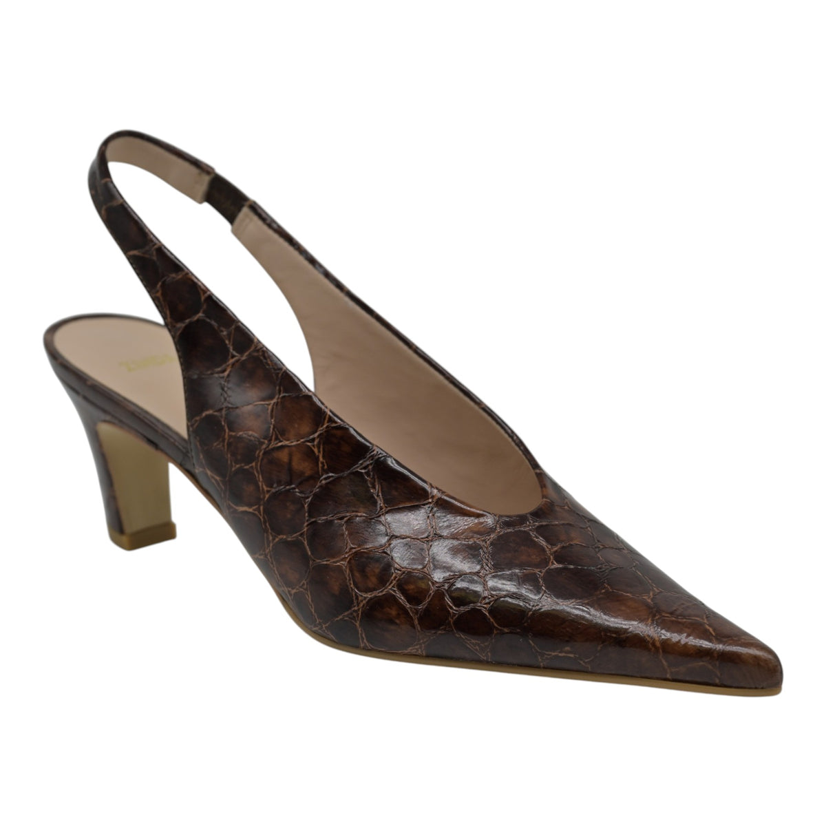 Zinda 3403 Γόβες Slingback Ανάγλυφες - Cuero