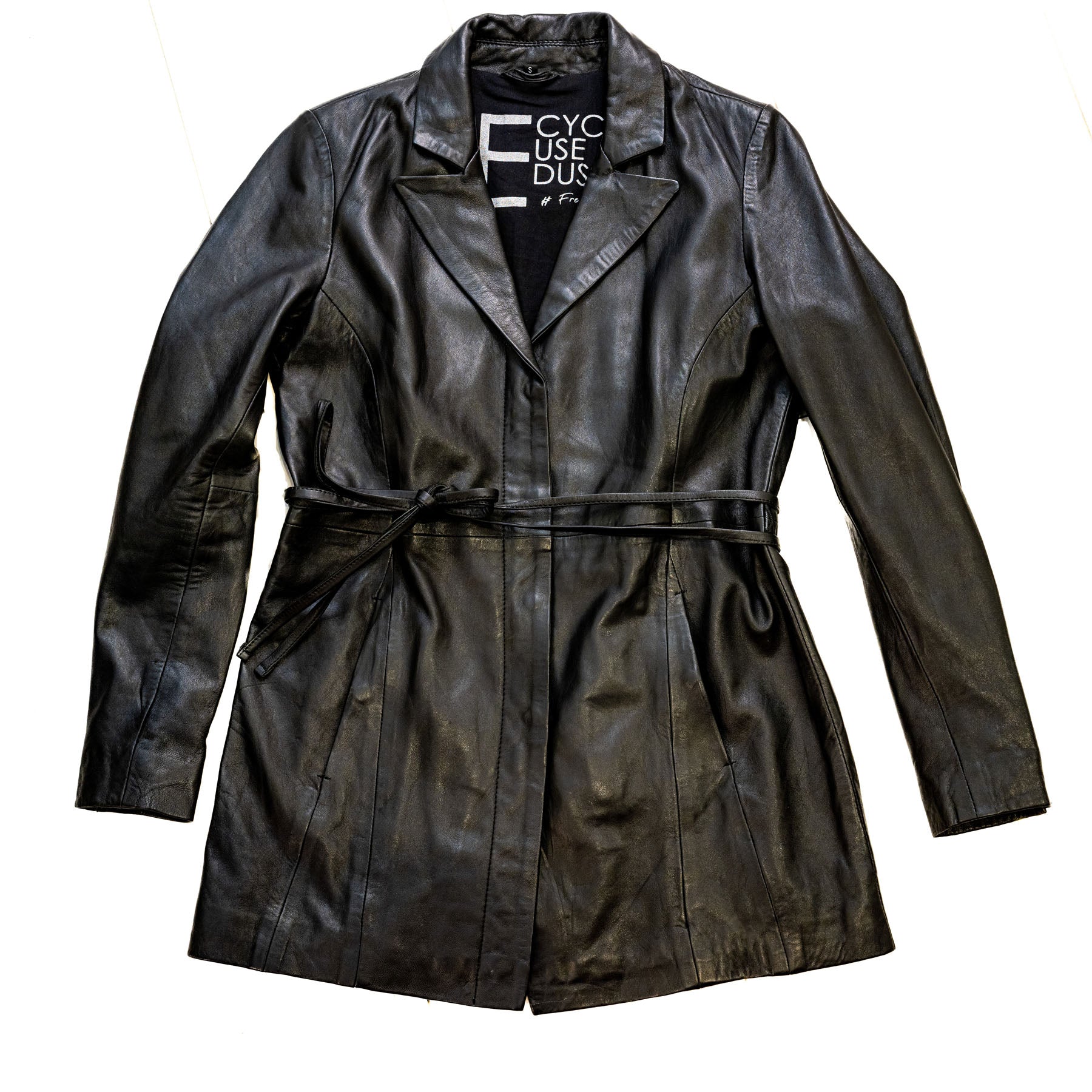 Freaky Nation Jacket Μακρύ με Κορδόνι - Μαύρο