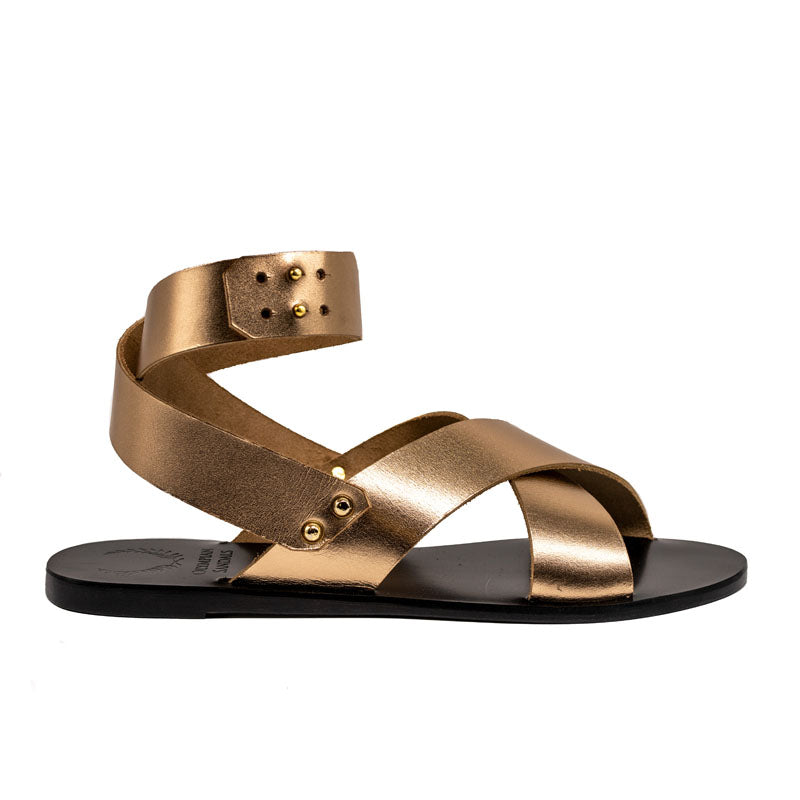 Olympian Sandals Σανδάλια Europe - Χρυσά