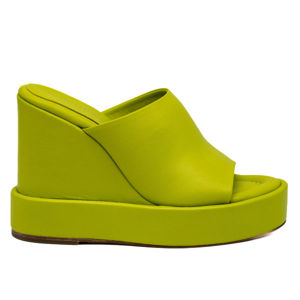 Paloma Barcelo Slip On Πλατφόρμες με Έξτρα Σόλα - Lime