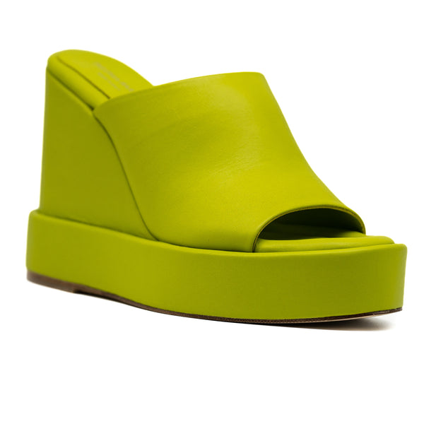 Paloma Barcelo Slip On Πλατφόρμες με Έξτρα Σόλα - Lime